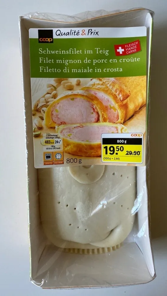 Filet Mignon de porc en croûte