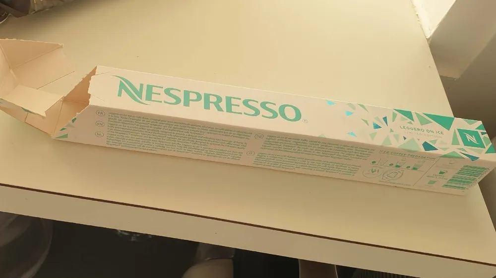 Nespresso Leggero On Ice 1 Sleeve Limited Coffee,new