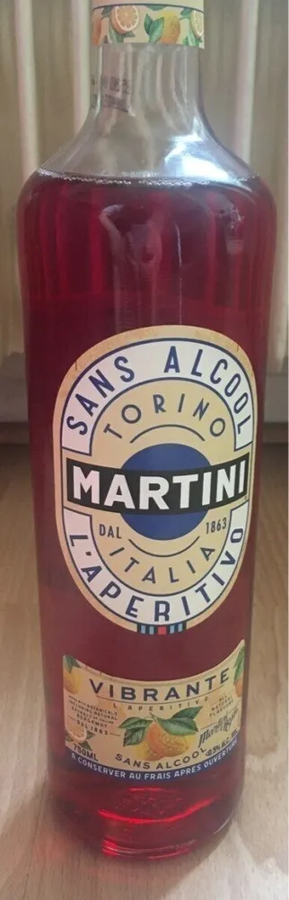 Martini Vibrante sans alcool
