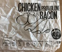 Chicken provolone bavon sandwich