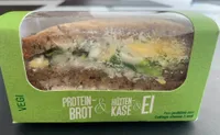 Protein-brot cotte cheese & oeuf