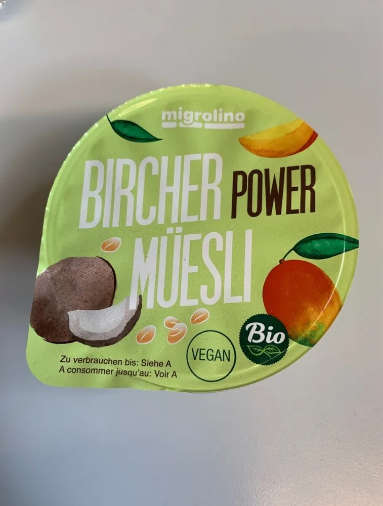 Bircher power müesli