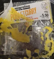 Salade de poulet au curry