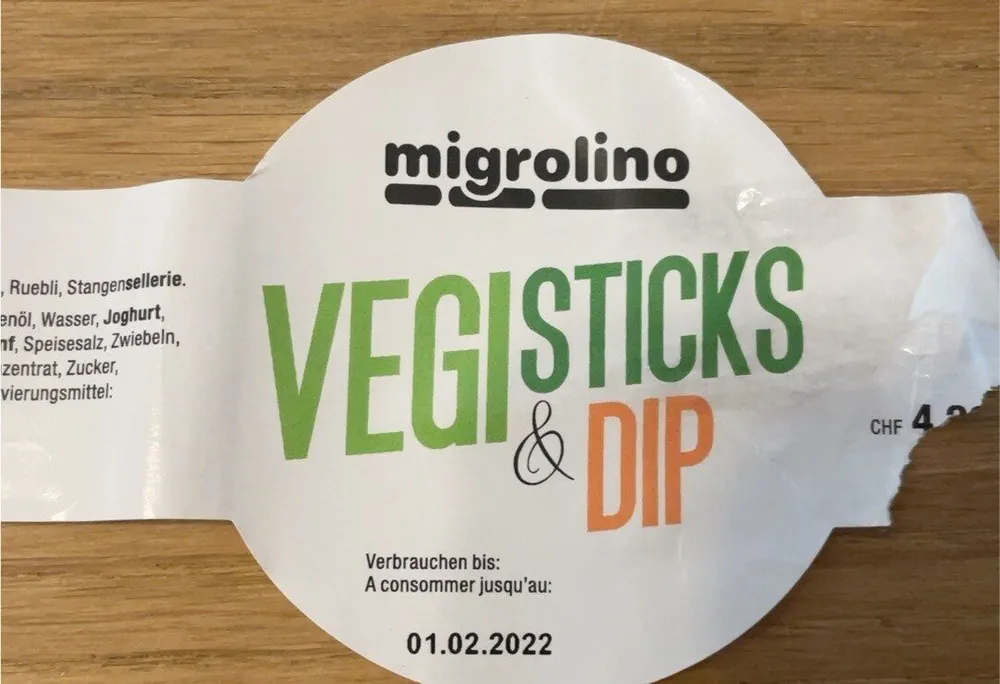 Vegisticks & Dip