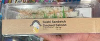 Sushi sandwich smoked salmon