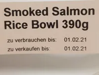 Smocked salmon Rice Bowl 390g