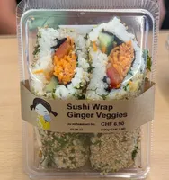 Sushi Wrap Ginger Veggies