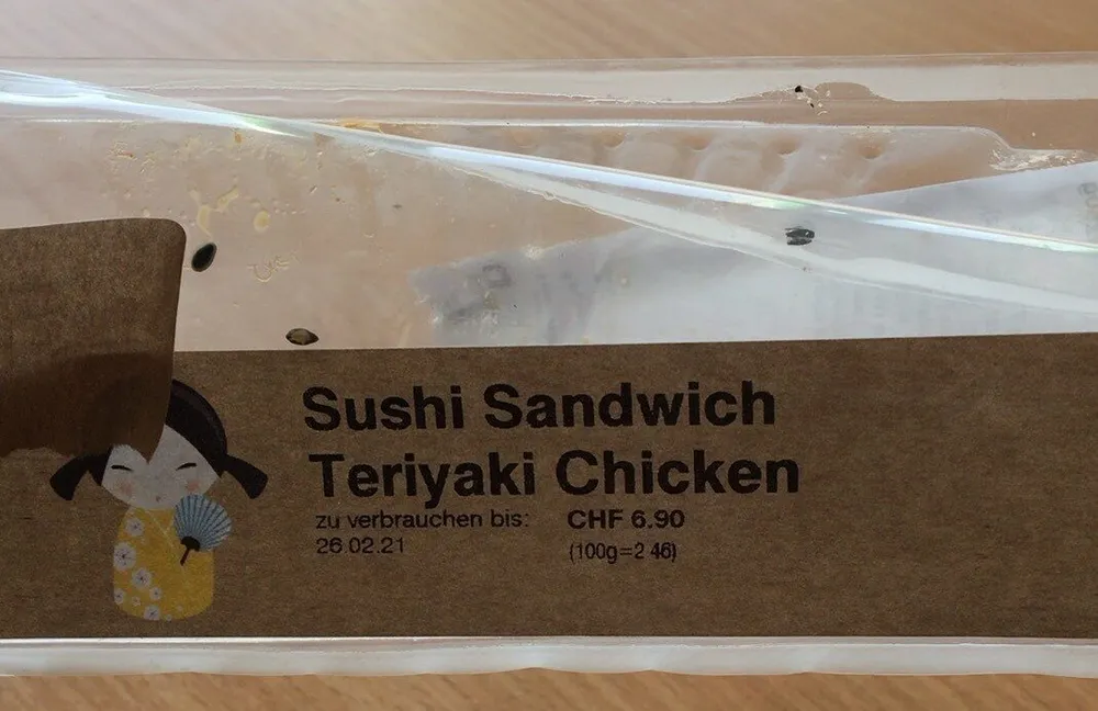 Sushi sandwich Teriyaki Chicken