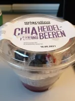 Chia heidel-beeren pudding