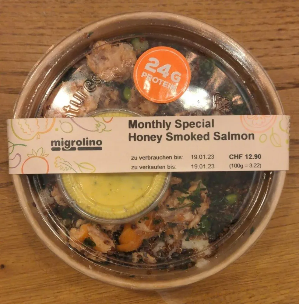 Monthly Special Honey Smoked Salmon