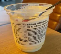 Milchreis mit Himbeeren