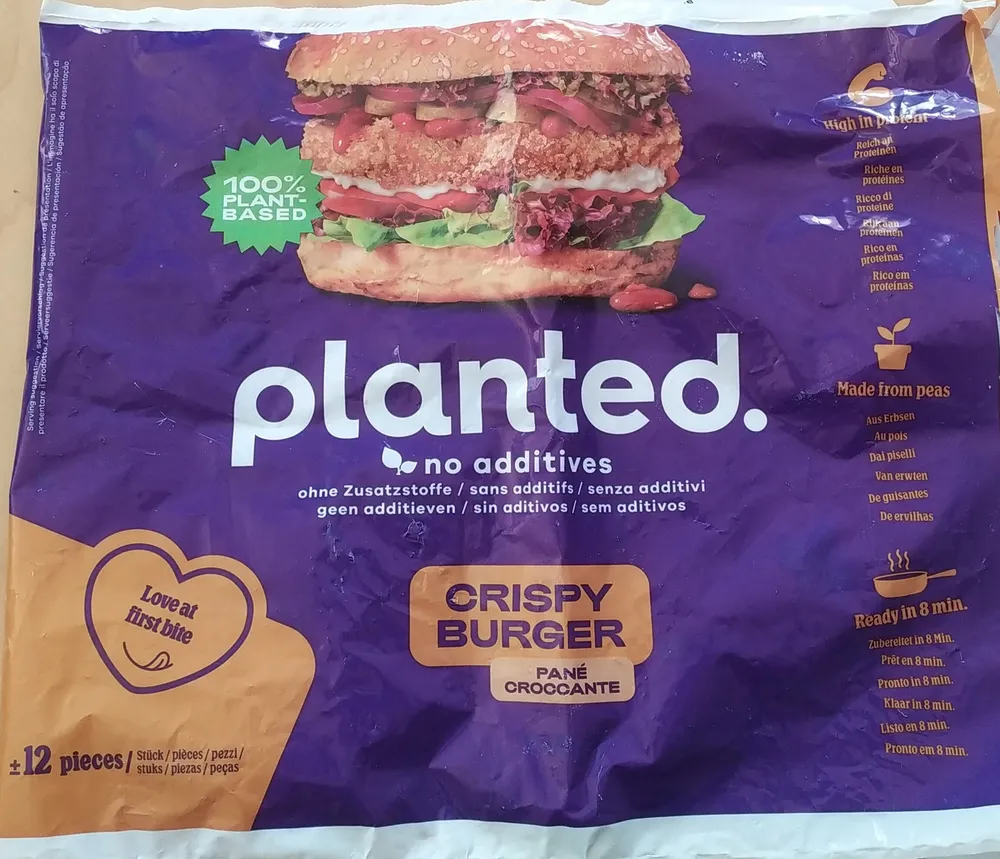 Crispy burger