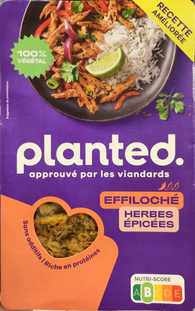Effiloché herbes épicées