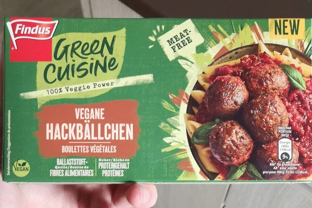 Vegan hackballchen