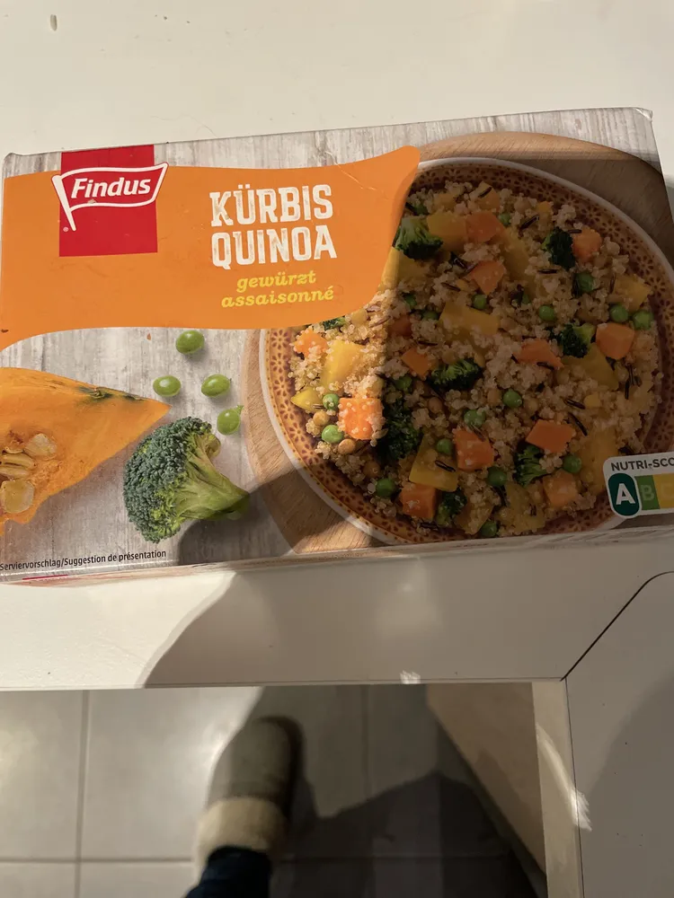 Findus Kürbis Quinoa