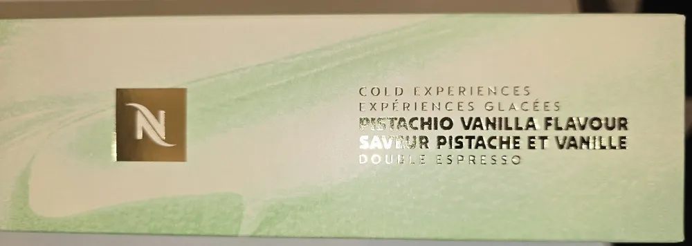 Nespresso Pistachio Vanilla