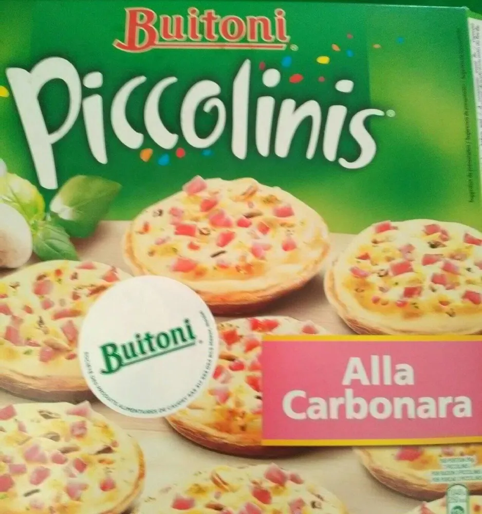 Piccolinis alla carbonara