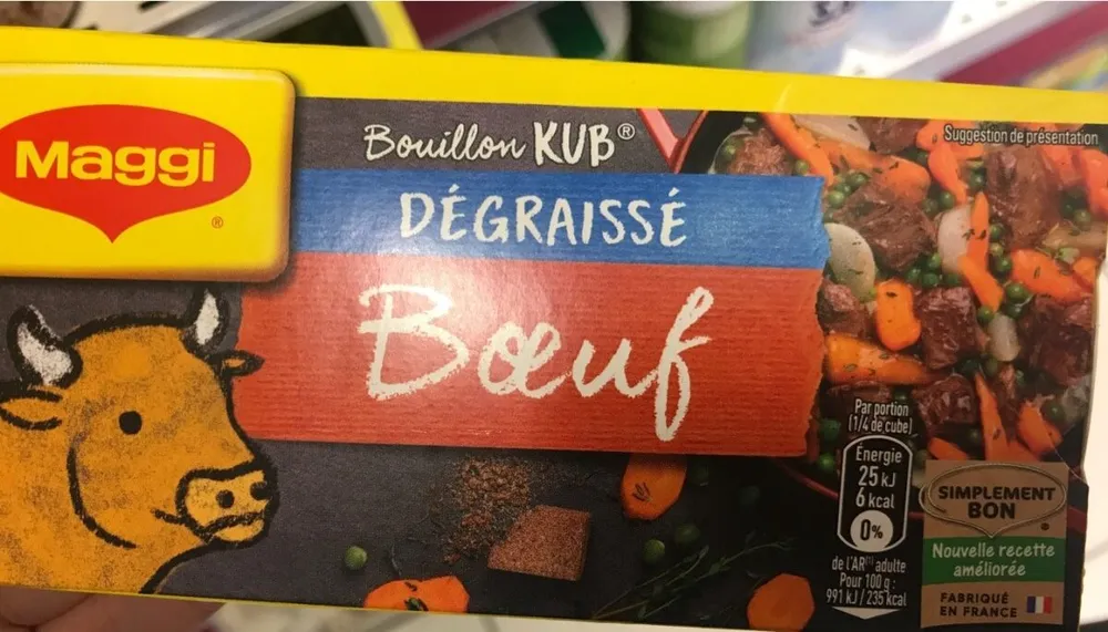 Bouillon KUB degraissé