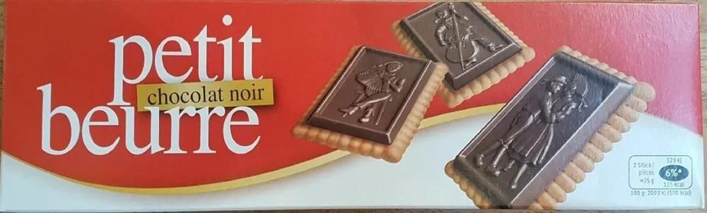 Petit beurre - Chocolat noir