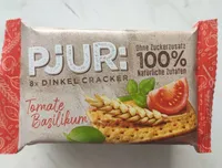 Dinkel Cracker Tomate Basilikum