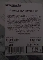 Triangle aux amandes