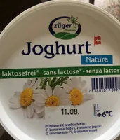 Joghurt Nature sans lactose