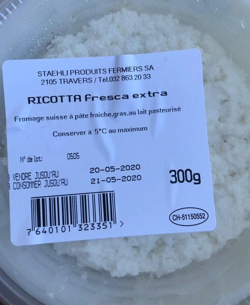 Ricotta fraiche