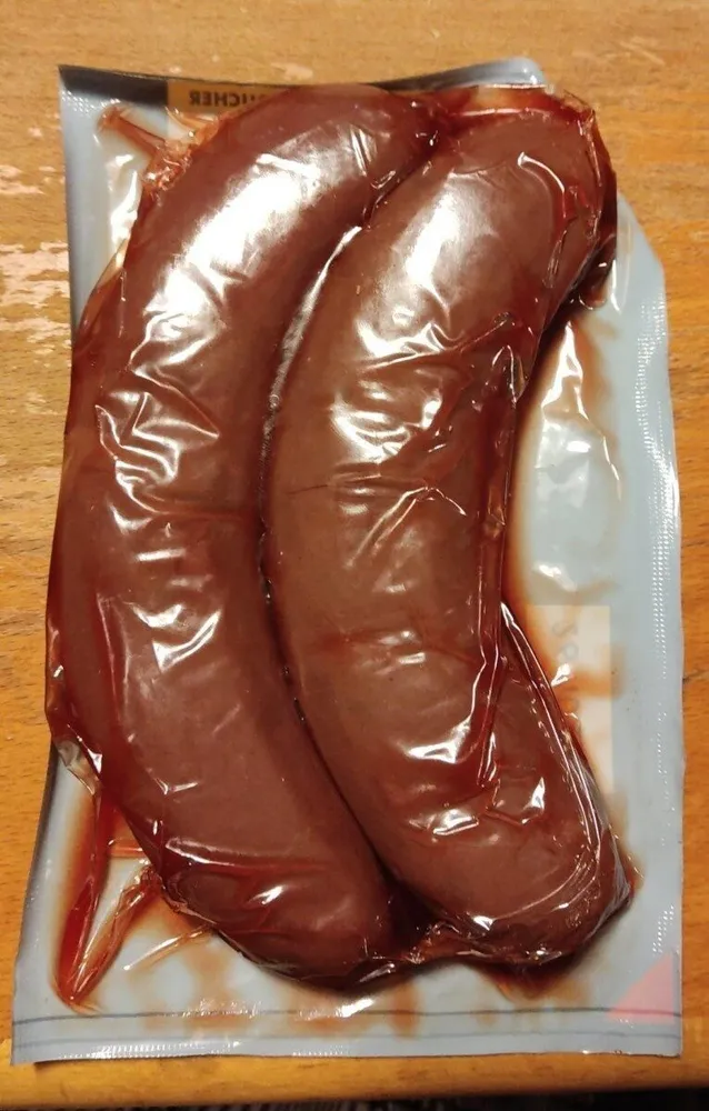 Véritable boudin d'Ajoie à la crème