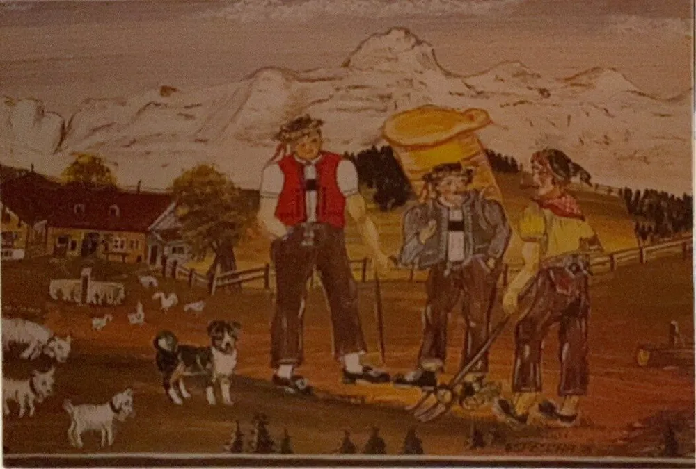 Fein gefüllter Appenzeller Biber