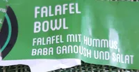 Falafel Bowl Falafel mit Hummus
