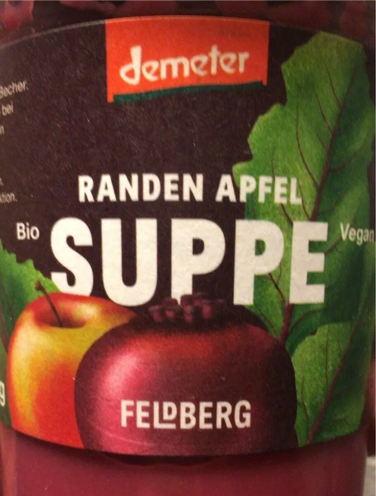 Randen Apfel Suppe