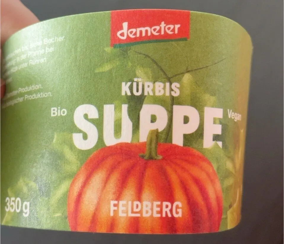 Bio Kürbissuppe