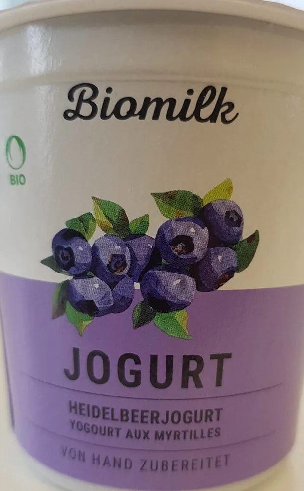 Heidelbeerjogurt Biomilk