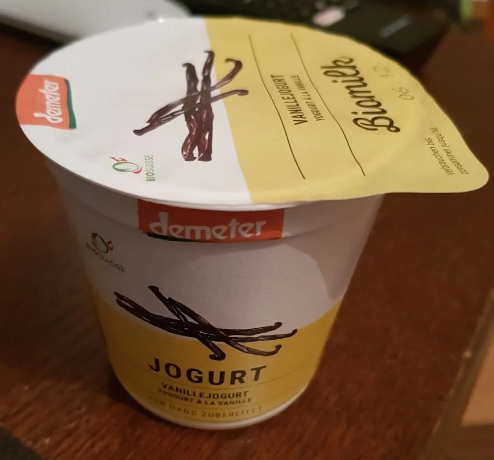 Yogourt à la vanille