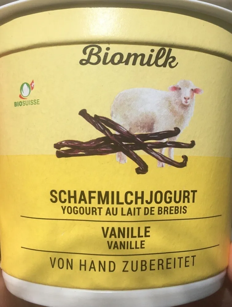 yogourt au lait de brebis vanille