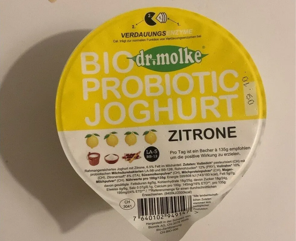 Bio probiotic joghurt