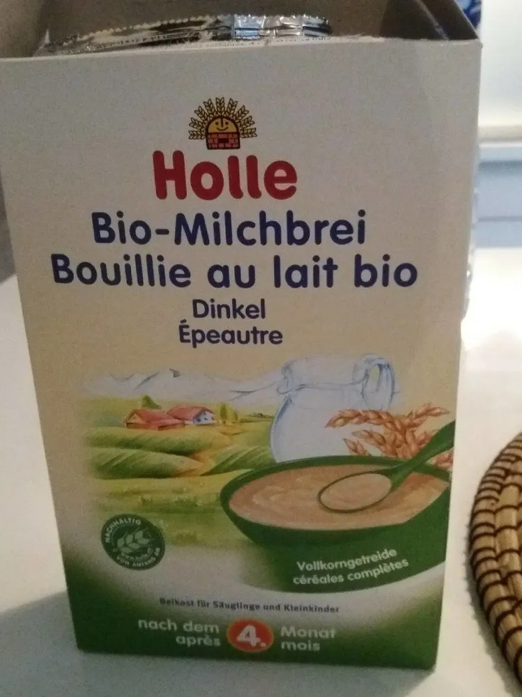 Holle Bouillie à L'épeautre - Après 4 Mois