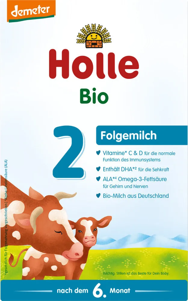 Lait De Suite 2ème âge Bio - 600G - Holle