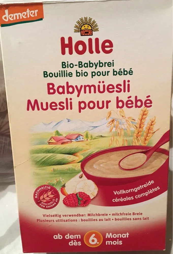 Bouillie Muesli Bio - - Holle