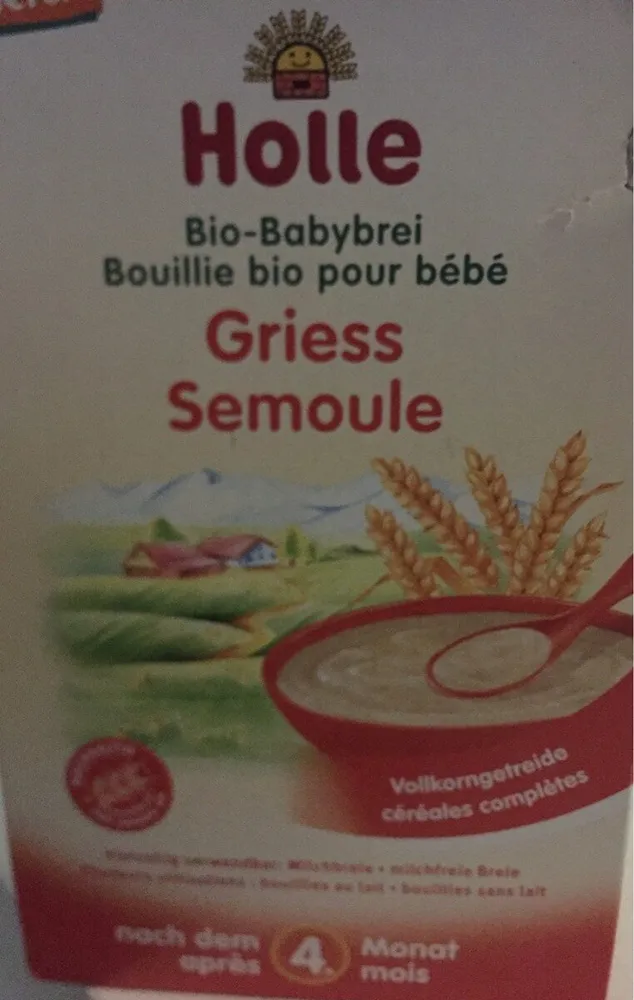 Griess Semoule Bio