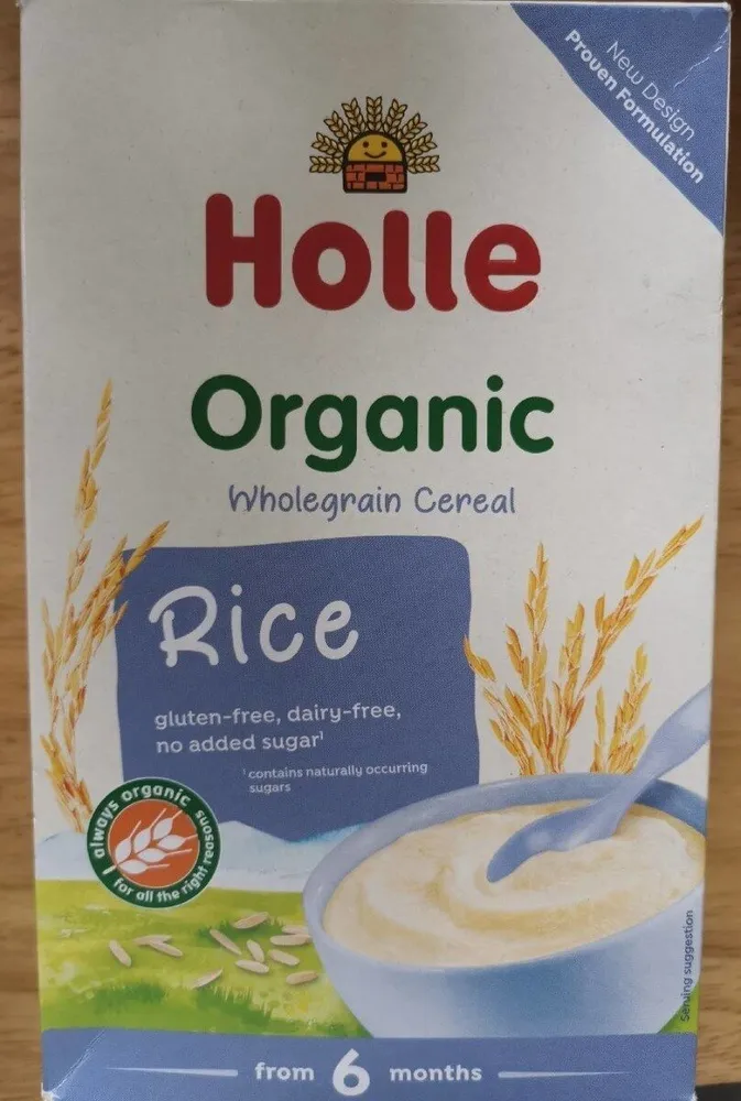 Organic Wholegrain Cereal Rice