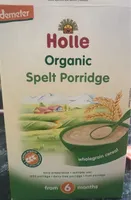 Holle Organic Spelt Porridgw