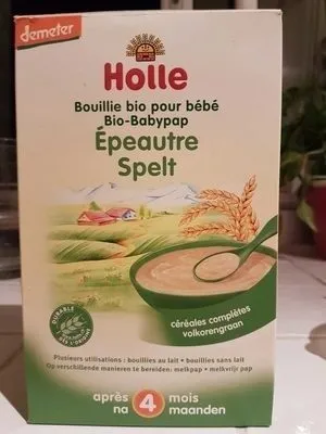 Bouillie Bio pour Bébé Épeautre