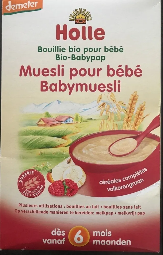 Muesli Pour Bebe 6eme Mois