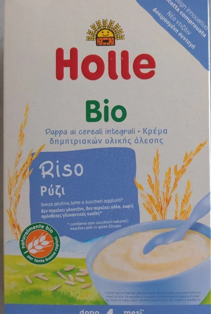 Pappa ai cereali integrali Riso