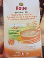 Papilla de 3 cereales