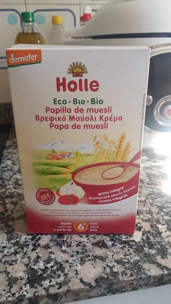 Papilla de muesli
