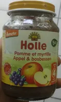 Holle Pomme et myrtille
