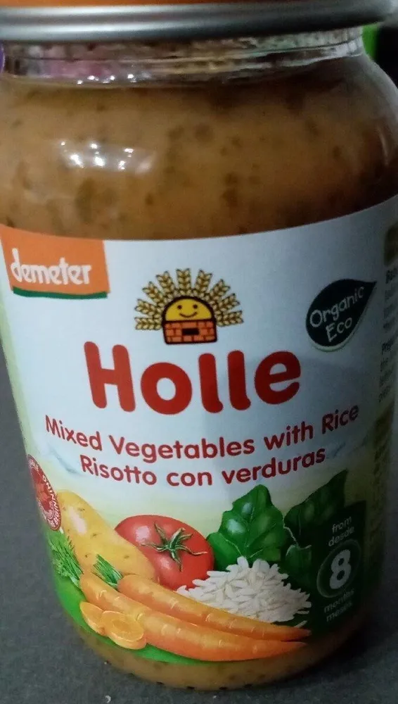 Risotto con verduras
