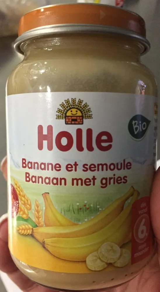 Banaan met gries